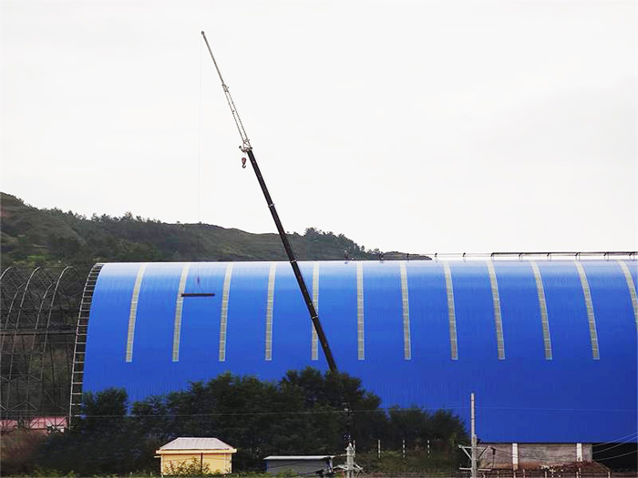 抚顺煤棚网架工程